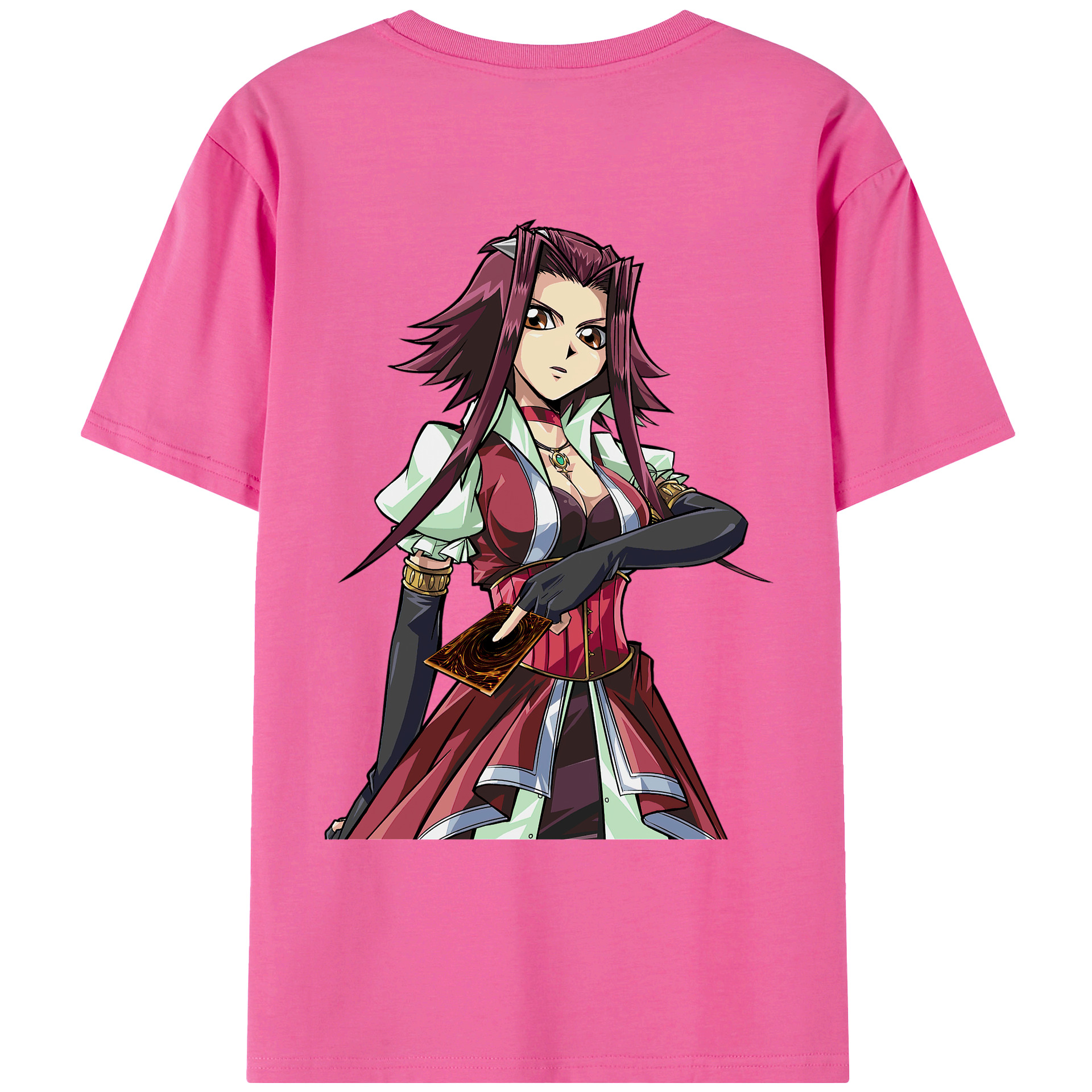 （画像用） 遊☆戯☆王 Yu-Gi-Oh! レディース半袖Tシャツ(バックプリント)